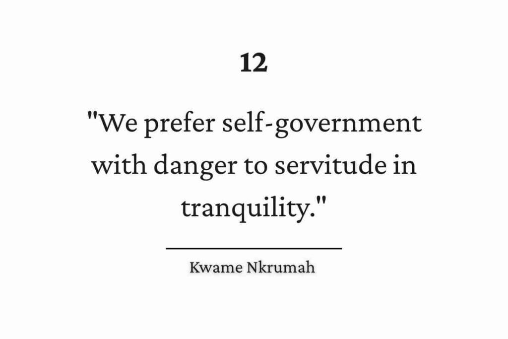 Kwame Nkrumah Quotes